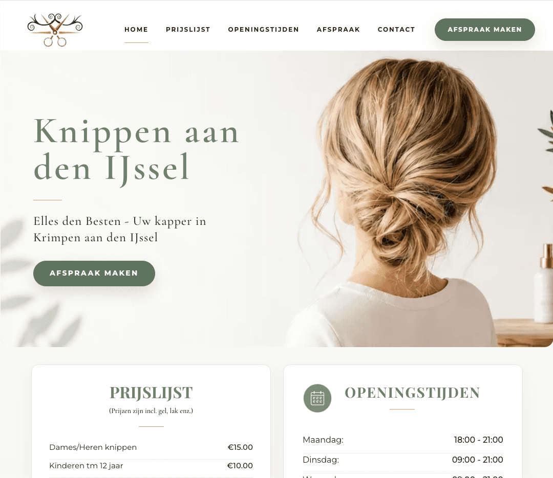 Screenshot van Knippen aan den IJssel